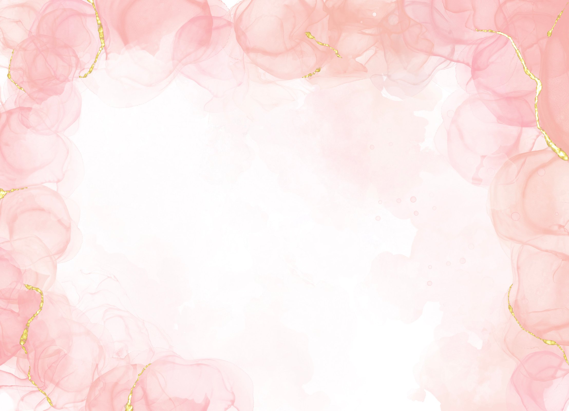 Pink Watercolor Stain Background 